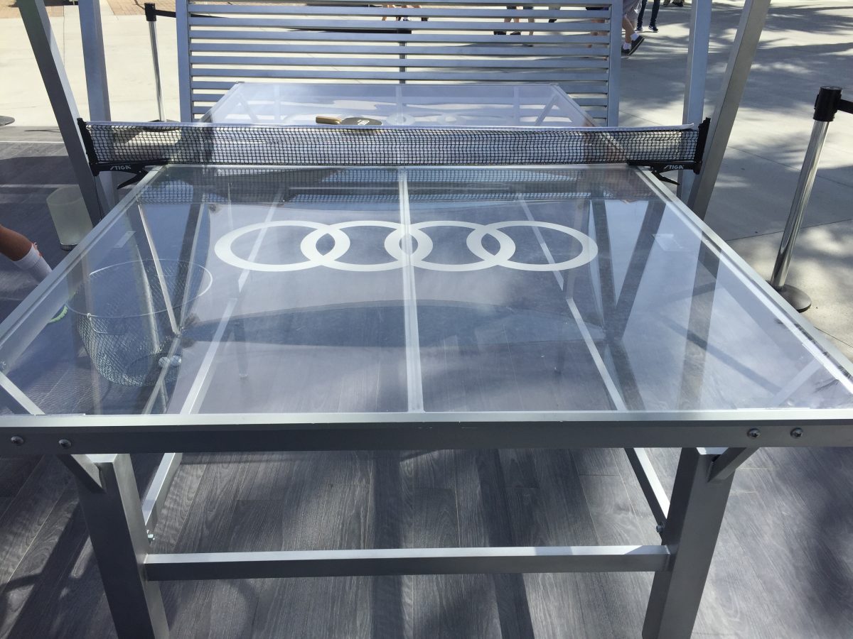 audiglasspingpongtable Best Outdoor Ping Pong Tables