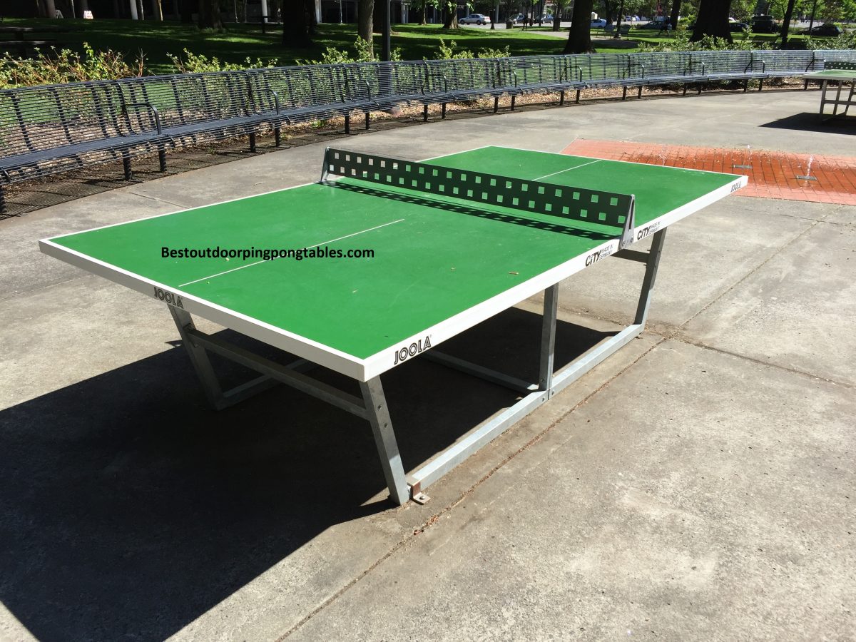 JOOLA City Outdoor Ping Pong Table Best Outdoor Ping Pong Tables