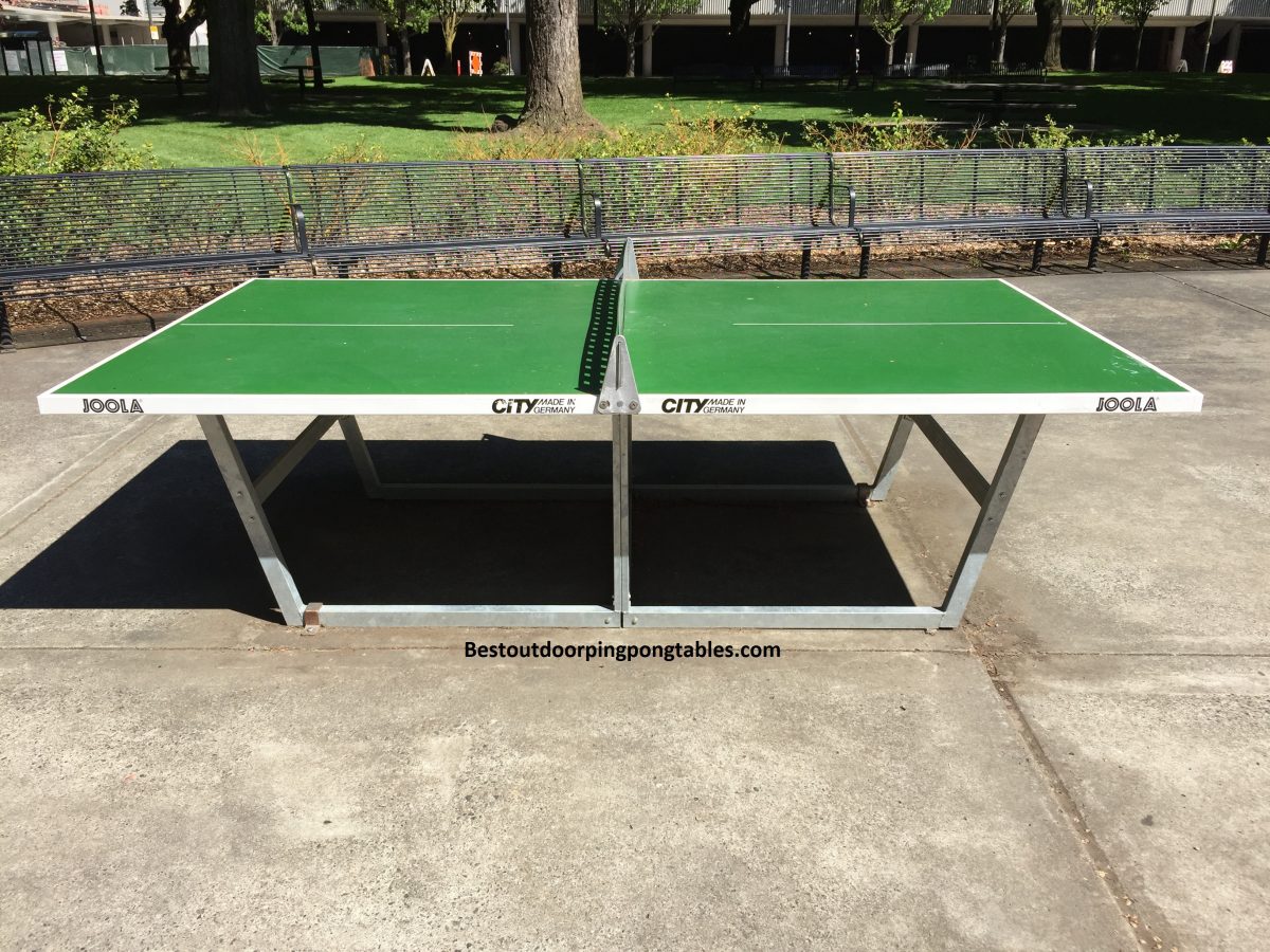 joolacitypingpongtableportland Best Outdoor Ping Pong Tables