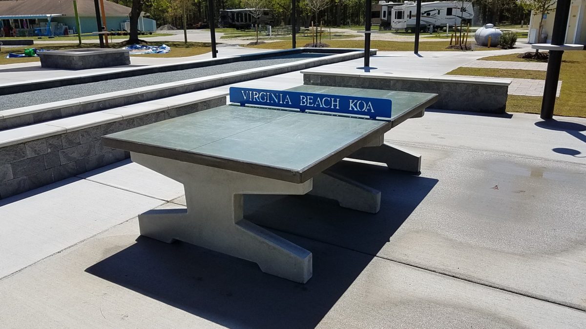 Concrete Ping Pong Tables Cement Table Tennis