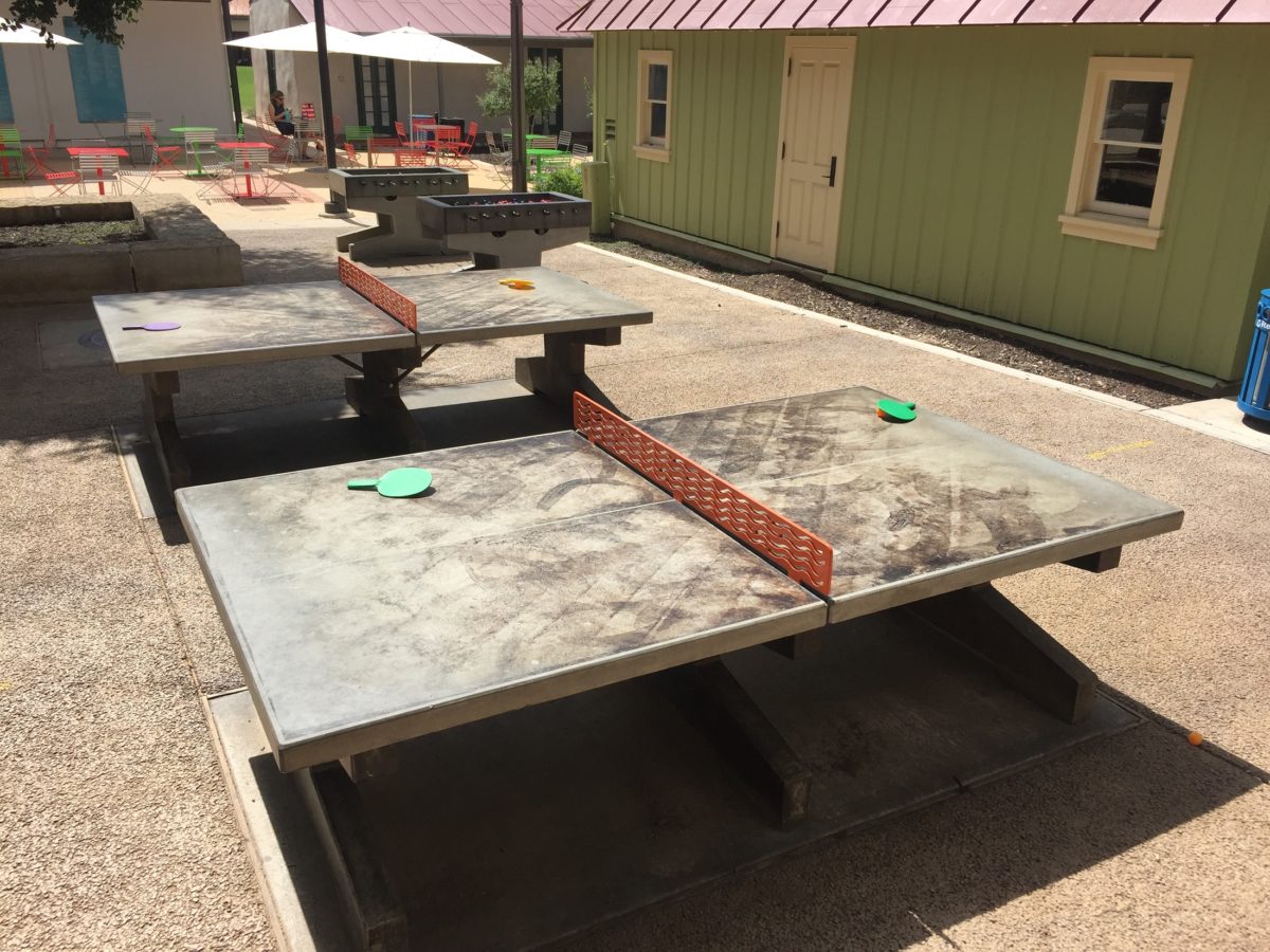 Ping Pong Tables City Parks